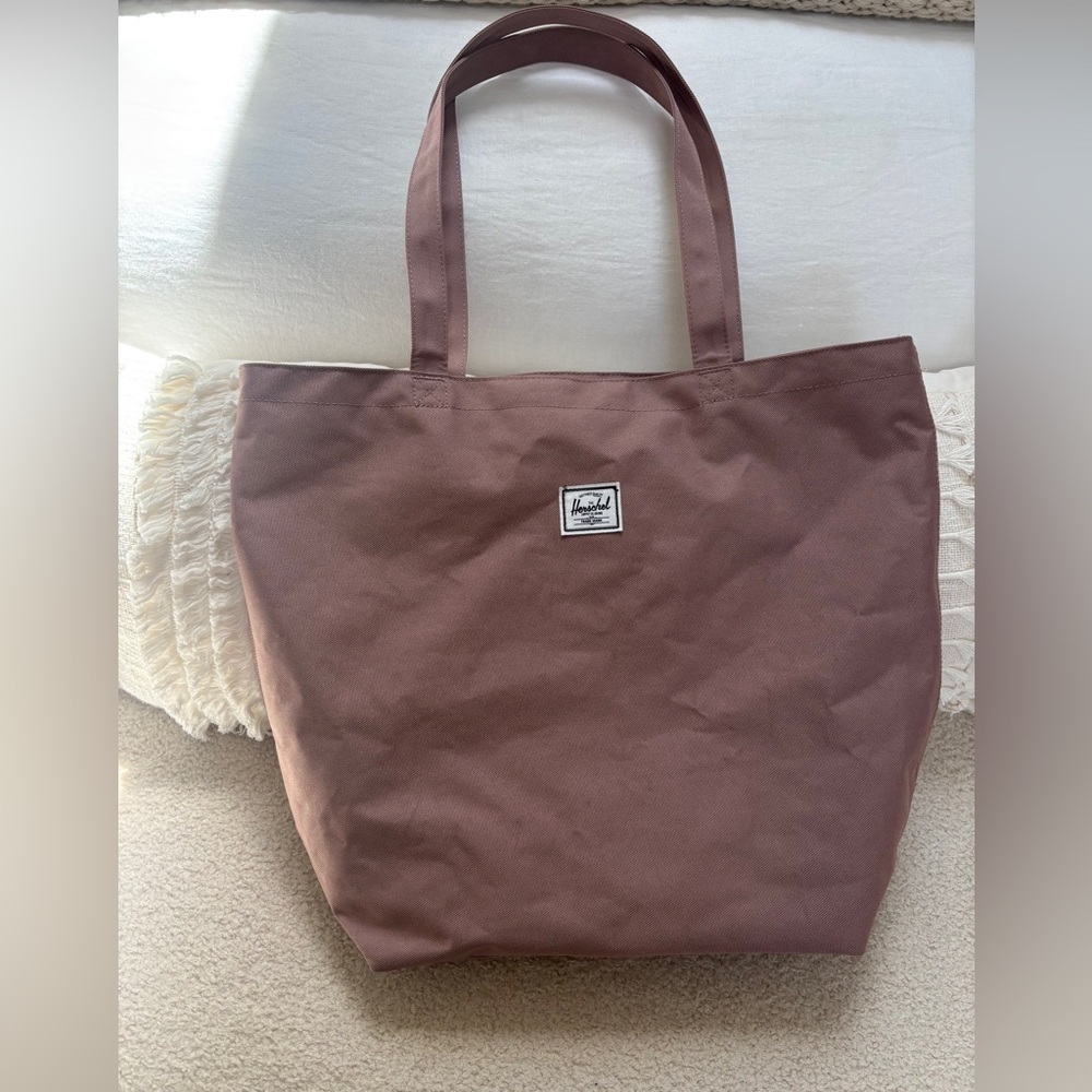 Herschel Supply Company Dusty Pink Tote Bag Spacious Durable Design